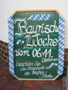 Bayrische Woche vom 6. - 11. Oktober 2008